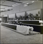 People Sitting at Banquet Tables On a Stage, Tampa, Florida, B by George Skip Gandy IV