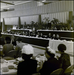 People Sitting at Banquet Tables, Tampa, Florida, B by George Skip Gandy IV