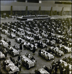 Wide View of People Sitting at Banquet Tables, Tampa, Florida, A by George Skip Gandy IV