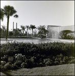 Water and Fountain in Front of the Curtis Hixon Hall, Tampa, Florida, B by George Skip Gandy IV