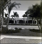 Fountain and Walkway in Front of the Curtis Hixon Hall, Tampa, Florida by George Skip Gandy IV