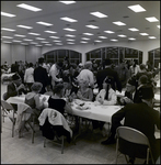 People Sitting at Banquet Tables and Talking, Tampa, Florida by George Skip Gandy IV