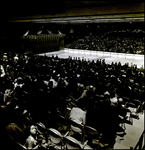 Large Crowd Surrounding Dimly Lit Ice Rink, Tampa, Florida, B by George Skip Gandy IV