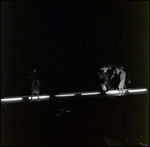 Two Women Posing on Runway in Front of Crowd, Tampa, Florida by George Skip Gandy IV