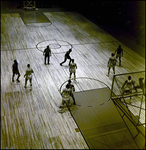 Harlem Globetrotters and Washington Generals Playing Basketball, Tampa, Florida by George Skip Gandy IV