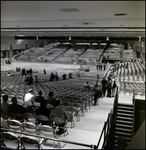 Mostly Empty Seating Surrounding Basketball Court, Tampa, Florida, A by George Skip Gandy IV