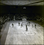 Harlem Globetrotters and Washington Generals Running After Basketball, Tampa, Florida by George Skip Gandy IV