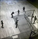 Washington General Basketball Player Standing at Free Throw Line, Tampa, Florida by George Skip Gandy IV