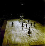 Harlem Globetrotter Basketball Player Running Down Court, Tampa, Florida by George Skip Gandy IV