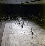 Washington General Basketball Players Shooting Basketball, Tampa, Florida by George Skip Gandy IV