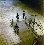 Basketball Players Watching Ball in the Air, Tampa, Florida by George Skip Gandy IV