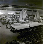 Man on Stage at the First Annual Greater Tampa Boat and Sportsman's Show, Tampa, Florida, D by George Skip Gandy IV