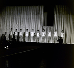 Women Standing Onstage for Miss Tampa Pageant, Tampa, Florida by George Skip Gandy IV