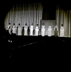 Miss Tampa Contestants Standing Onstage, Tampa, Florida by George Skip Gandy IV