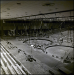 Barnum and Bailey Circus Construction Surrounded by Empty Auditorium Seating, Tampa, Florida, A by George Skip Gandy IV