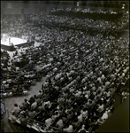 Sitting Crowd Surrounding Boxing Ring, Tampa, Florida by George Skip Gandy IV