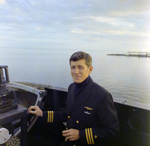 Thomas LeRoy Collins Jr. Aboard a Submarine, Tampa, Florida, E by George Skip Gandy IV