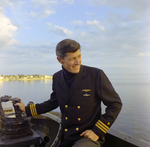 Thomas LeRoy Collins Jr. Aboard a Submarine, Tampa, Florida, H by George Skip Gandy IV