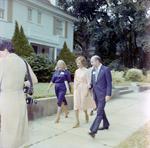 Rosalynn Carter Walks with a Couple by George Skip Gandy IV