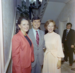 Rosalynn Carter and Bob Graham Posing for a Photograph with an Unknown Woman, C by George Skip Gandy IV