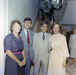 Rosalynn Carter and Bob Graham Posing for a Photograph with an Unknown Woman, E by George Skip Gandy IV