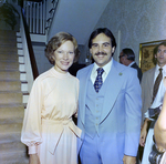 Rosalynn Carter Poses with an Unknown Man in a Blue Suit, A by George Skip Gandy IV