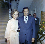 Rosalynn Carter Poses with Bob Martinez. by George Skip Gandy IV