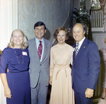 Rosalynn Carter and Bob Graham Pose with an Unidentified Representative by George Skip Gandy IV