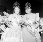 Two Beauty Pageant Winners, Miss Florida and Miss Iowa, Pose For Photo by George Skip Gandy IV