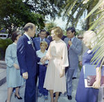 Rosalynn Carter Outside with Governor Bob Graham by George Skip Gandy IV