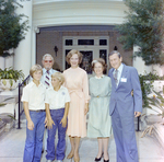 Rosalynn Carter Poses with an Unknown Family, A by George Skip Gandy IV