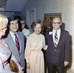 Rosalynn Carter and an Unknown Man Take a Photo by George Skip Gandy IV