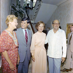 Rosalynn Carter and Bob Graham Posing with an Unknown Couple, B by George Skip Gandy IV