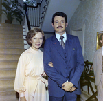 Rosalynn Carter Poses with an Unknown Man in a Blue Suit, C by George Skip Gandy IV