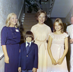 Rosalynn Carter Poses with a Woman and Her Family by George Skip Gandy IV