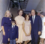 Rosalynn Carter Poses with a Family by George Skip Gandy IV