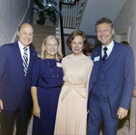 Rosalynn Carter Poses with Bill Gunter and Two Unidentified Persons by George Skip Gandy IV