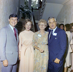 Rosalynn Carter and Bob Graham Pose with Lieutenant Govenor Mixson and His Wife, A by George Skip Gandy IV