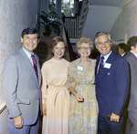 Rosalynn Carter and Bob Graham Pose with Lieutenant Govenor Mixson and His Wife, B by George Skip Gandy IV