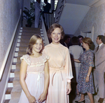 Rosalynn Carter Poses with a Child by George Skip Gandy IV