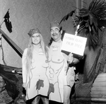 A Couple Performs in a Skit in the Cayman Islands