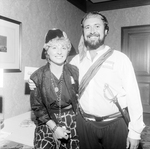 A Pirate Couple Poses for a Photograph by George Skip Gandy IV