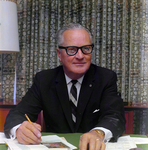 Francis Corr Writing at Desk, by George Skip Gandy IV