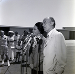 Jack Eckerd and Paula Hawkins on Tarmac in Palm Beach County, Florida, C by George Skip Gandy IV