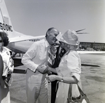 Jack Eckerd Greets Woman, Palm Beach County, Florida by George Skip Gandy IV