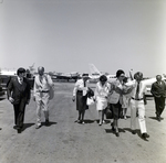 Jack Eckerd and Group Walks Away from Plane, Palm Beach County, Florida, B by George Skip Gandy IV