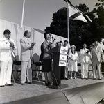 Jack Eckerd and Paula Hawkins at Campaign Rally, J by George Skip Gandy IV