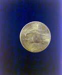 1907 $20 Liberty Coin, Tail, B