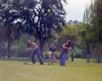 Woman Play Balloon Launching Game by George Skip Gandy IV