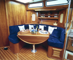 Dining Area inside an Endeavour Yacht, A by George Skip Gandy IV